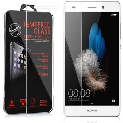 Afbeelding van Cadorabo Screenprotector geschikt voor Huawei P8 LITE 2015 Pantser film Beschermende in KRISTALHELDER Geharde (Tempered) display beschermglas 9H hardheid met 3D Touch