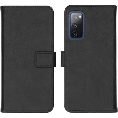 Afbeelding van iMoshion Hoesje Geschikt voor Samsung Galaxy S20 FE Met Pasjeshouder Luxe Bookcase Zwart