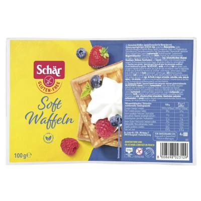 Afbeelding van Schar Wafels Glutenvrij 100GR