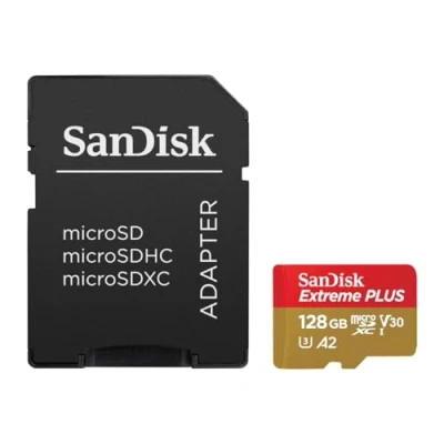 Afbeelding van SanDisk Ext PLUS microSDXC 128GB+SD 200MB/s