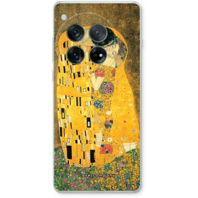 Afbeelding van Case Company® hoesje geschikt voor OnePlus 12r Der Kuss Soft Cover Telefoonhoesje Bescherming aan alle Kanten en Schermrand