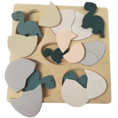 Afbeelding van Egmont Toys EI EN DINO Puzzel voor kinderen, Maat: One Size, Multi coloured