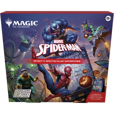 Afbeelding van Magic: the Gathering Marvel&#039;s Spider Man Scene Box: Spidey&#039;s Spectacular Showdown (incl. 3 play boosters)