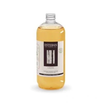 Afbeelding van Esteban Classic Cèdre Navulling geurstokjes 1liter Limited edition