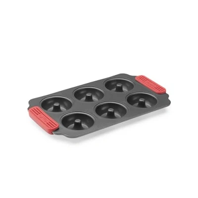 Afbeelding van Lékué Cake Mould Carbon Steel NonStick 6 Doughnuts