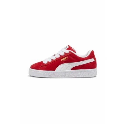 Afbeelding van Suede XL sneakers, Rood/Wit, Maat 31,5 PUMA
