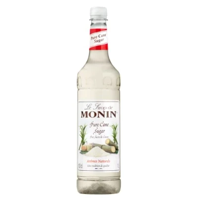Afbeelding van MONIN Hoogwaardige pure rietsuikersiroop voor 100% natuurlijke cocktails en koffie, 1 liter