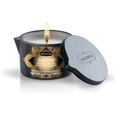 Afbeelding van Vanilla Sandalwood Massagekaars 170 gram