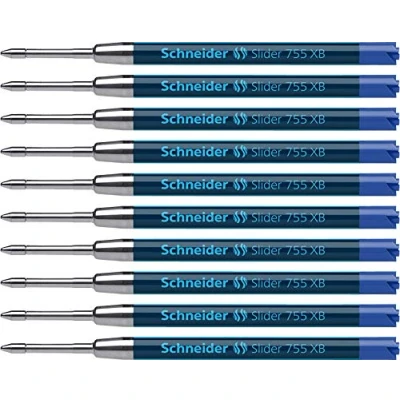 Afbeelding van Schneider Vulling Slider 755 Xb Blauw Balpenvullingen