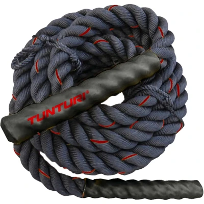 Afbeelding van Tunturi Battle Rope fitness Functional Training touw 15 meter Incl. gratis app