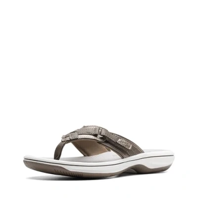 Afbeelding van Clarks Teenslippers Breeze Sea, Synthetisch tin