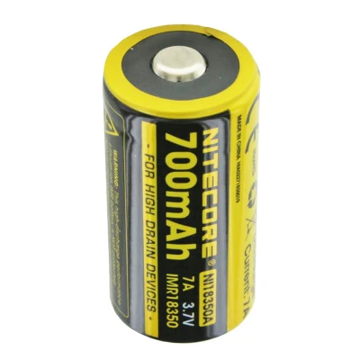 Afbeelding van Nitecore 18350 Li Ion IMR batterij