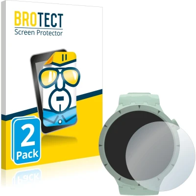 Afbeelding van BROTECT Screenprotector voor Swatch Big Bold Bioceramic Folie Beschermfolie transparant (2 Stuks)