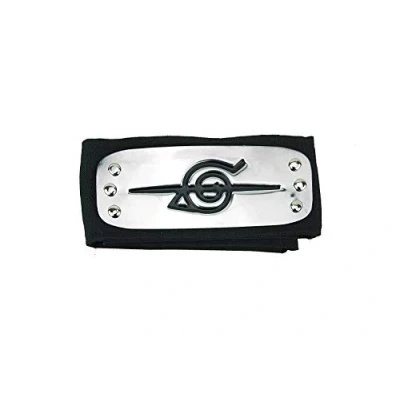 Afbeelding van Naruto Anti Konoha Itachi Uchiha Akatsuki Anime Ninja Hoofdband Zwart