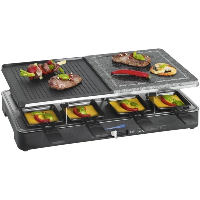 Afbeelding van Clatronic RG 3518 Gourmetstel 8 pannen Zwart