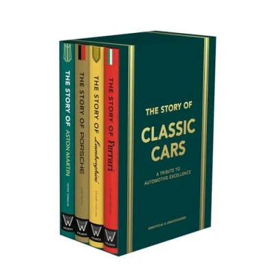 Afbeelding van The Story of Classic Cars: A Tribute to Four Automotive Icons