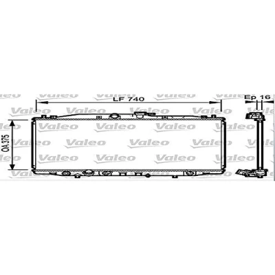 Afbeelding van Valeo Radiateur 735050