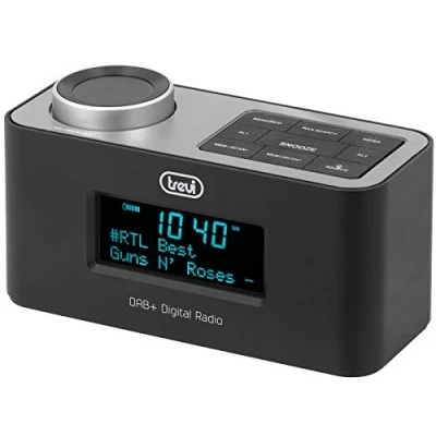 Afbeelding van Digitale klokradio, DAB / + Trevi RC 80D6, zwart