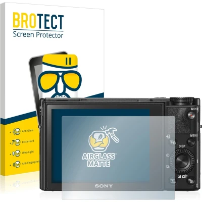 Afbeelding van BROTECT Screenprotector voor Sony Cyber Shot DSC RX100 VI Folie Beschermfolie Beschermglas matte