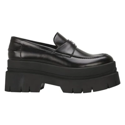 Afbeelding van HUGO KRIS Instappers, Dames, Maat: 37, Black Hoogwaardig imitatieleer