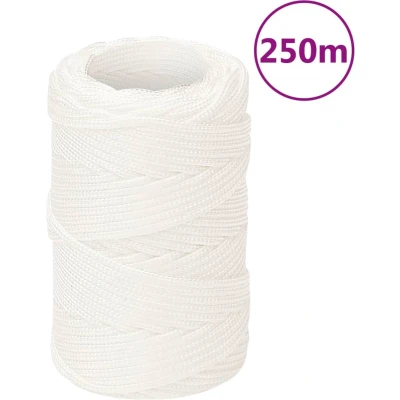 Afbeelding van VidaXL Boottouw 2 mm 250 m polypropyleen volwit