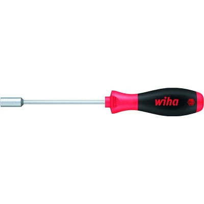 Afbeelding van WIHA 01021 schroevendraaier SoftFinish zeskantdopsleutel met ronde schacht 5,5 x 125 mm