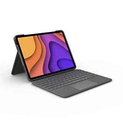 Afbeelding van Logitech Folio Touch for iPad Air (4th generation). QWERTZ (Duitse indeling)