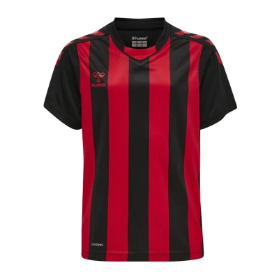 Afbeelding van Hummel CORE Tshirt print voor kinderen, Maat: 116, Black true red