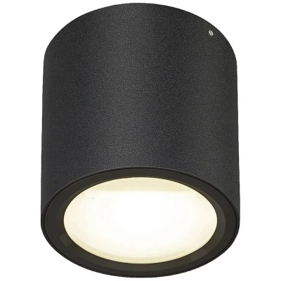 Afbeelding van SLV 1004666 OCULUS LED plafondlamp vast ingebouwd 11 W Zwart