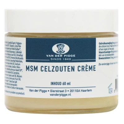 Afbeelding van Pigge MSM Celzoutencreme 60 ml
