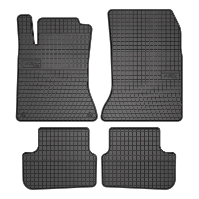 Afbeelding van FROGUM 0782 Vloermatset Rubber voor en achter 4 Zwart Op maat gemaakt MERCEDES BENZ: CLA Coupe, A Class