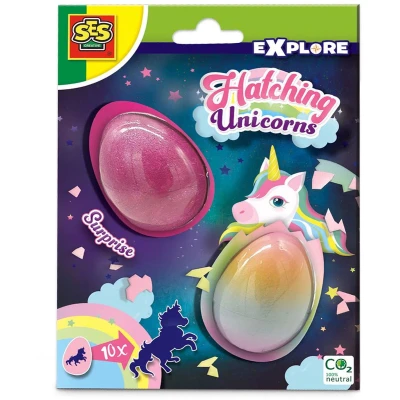 Afbeelding van SES Explore Groeiende unicorns 2 surprise eieren laat eenhoorns groeien