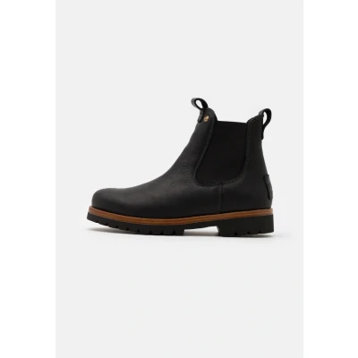 Afbeelding van Panama Jack Burton Igloo Korte laarzen, Heren, Maat: 40, Black Leer