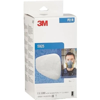 Afbeelding van 3M 5925 stoffilter P2 R (10 paar in verp)