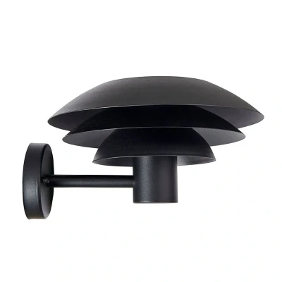 Afbeelding van DYBERG LARSEN DL25 Outdoor wand zwart Ø 25cm