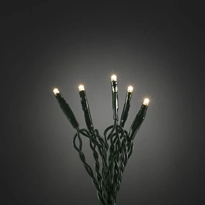 Afbeelding van Konstsmide 6350 120 Micro lichtketting Binnen werkt op het lichtnet Aantal lampen 10 LED Warmwit Verlichte lengte: 0.63 m