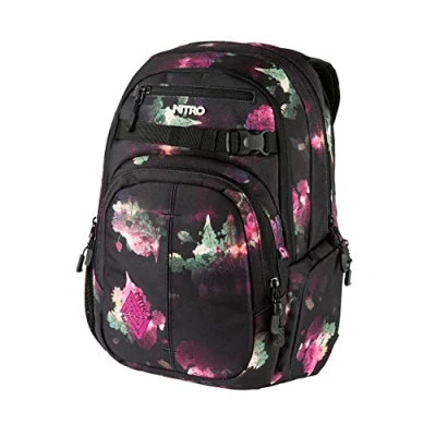 Afbeelding van Nitro Chase laptoprugzak voor 51 cm (17 inch), Black Rose, 35L, Tas