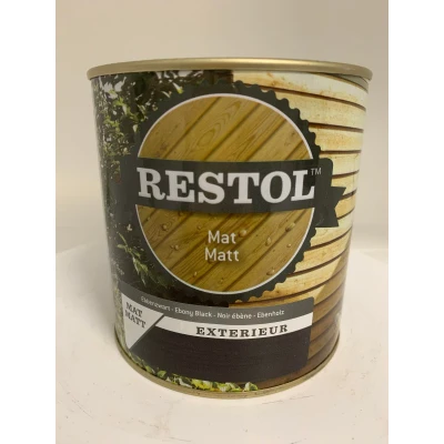 Afbeelding van Restol Houtolie Mat Tuinhoutgroen 0,75 liter