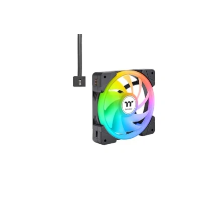 Image de THERMALTAKE SWAFAN EX12 ARGB Sync (Noir) Ventilateur 120mm pour Boitier PC