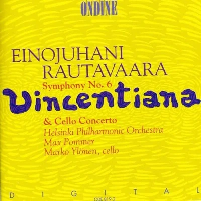 Afbeelding van Helsinki Philharmonic Orchestra, Marko Ylönen Rautavaara: Symphony No.6/Cello Concerto (CD)
