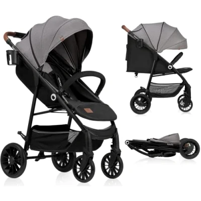 Afbeelding van Lionelo Zoey Kinderwagen alluminium accessoires tot 15kg