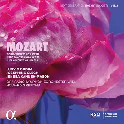 Afbeelding van ORF Radio Symphonieorchester Wien, Howard Griffiths Mozart: Violin Concerto No.4, Piano No.6, Flute No.1 (CD)