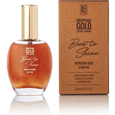 Afbeelding van SOSU Dripping Gold Born to Shine Hydrating Body Glow Oil Bronze