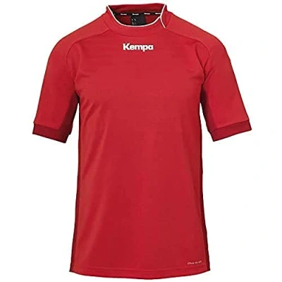 Afbeelding van Kempa Prime Sport Tshirt, Heren, Maat: Large, Rot chilirot