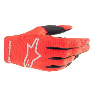 Afbeelding van Alpinestars 2025 Radar Crosshandschoenen Mars Rood / Zilver maat S