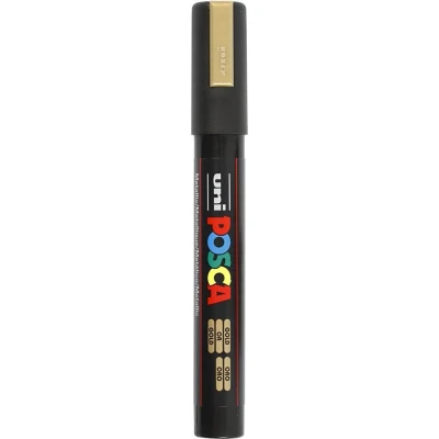 Afbeelding van Verfstift Posca M goud