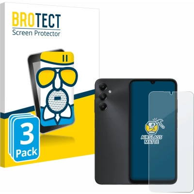 Afbeelding van BROTECT Screenprotector voor Samsung Galaxy A05s Folie Beschermfolie Beschermglas matte (3 Stuks)