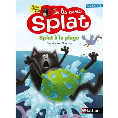 Image de Je lis avec Splat niveau 3 : à la plage
