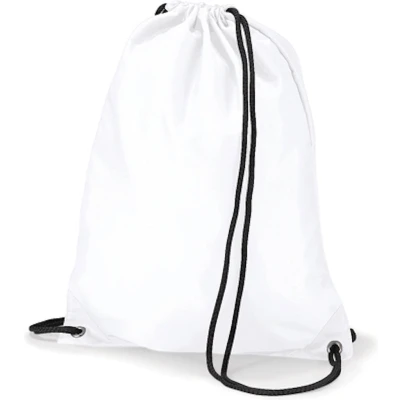 Afbeelding van Classic Budget Gymsac/Sporttas BagBase 11 Liter White