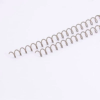 Afbeelding van Craftelier Set van 2 spiralen voor het binden albums, notitieboeken of agenda&#039;s Ideaal scrapbooking en knutselprojecten Ø 1,27 cm (0,5 inch) lengte 30,5 (12&quot;) Vintage brons kleur